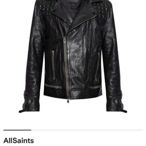 All Saints Black Leather jacket